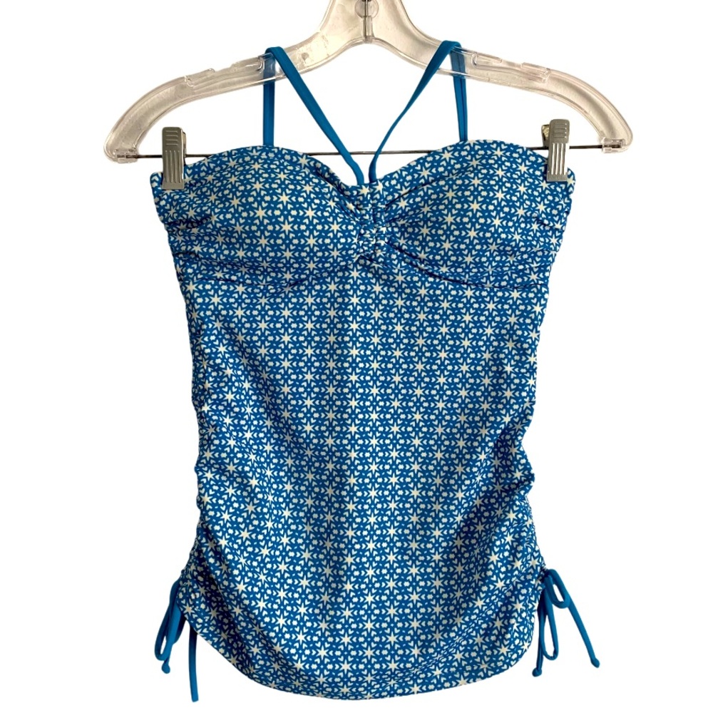 Boden Cinched Sides Tied Halter Bikini Top